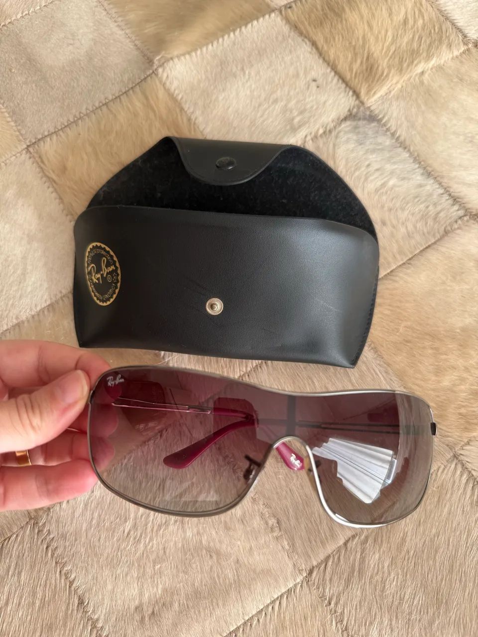 Óculos ray ban máscara original  - Foto 4