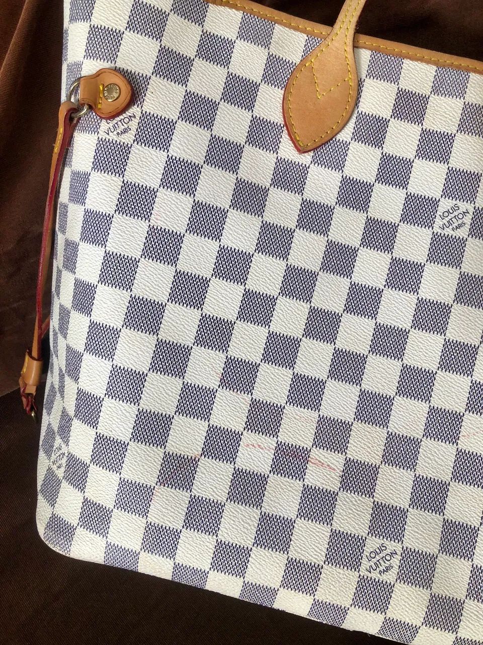 Bolsa Neverfull Damier LV MM - Foto 5