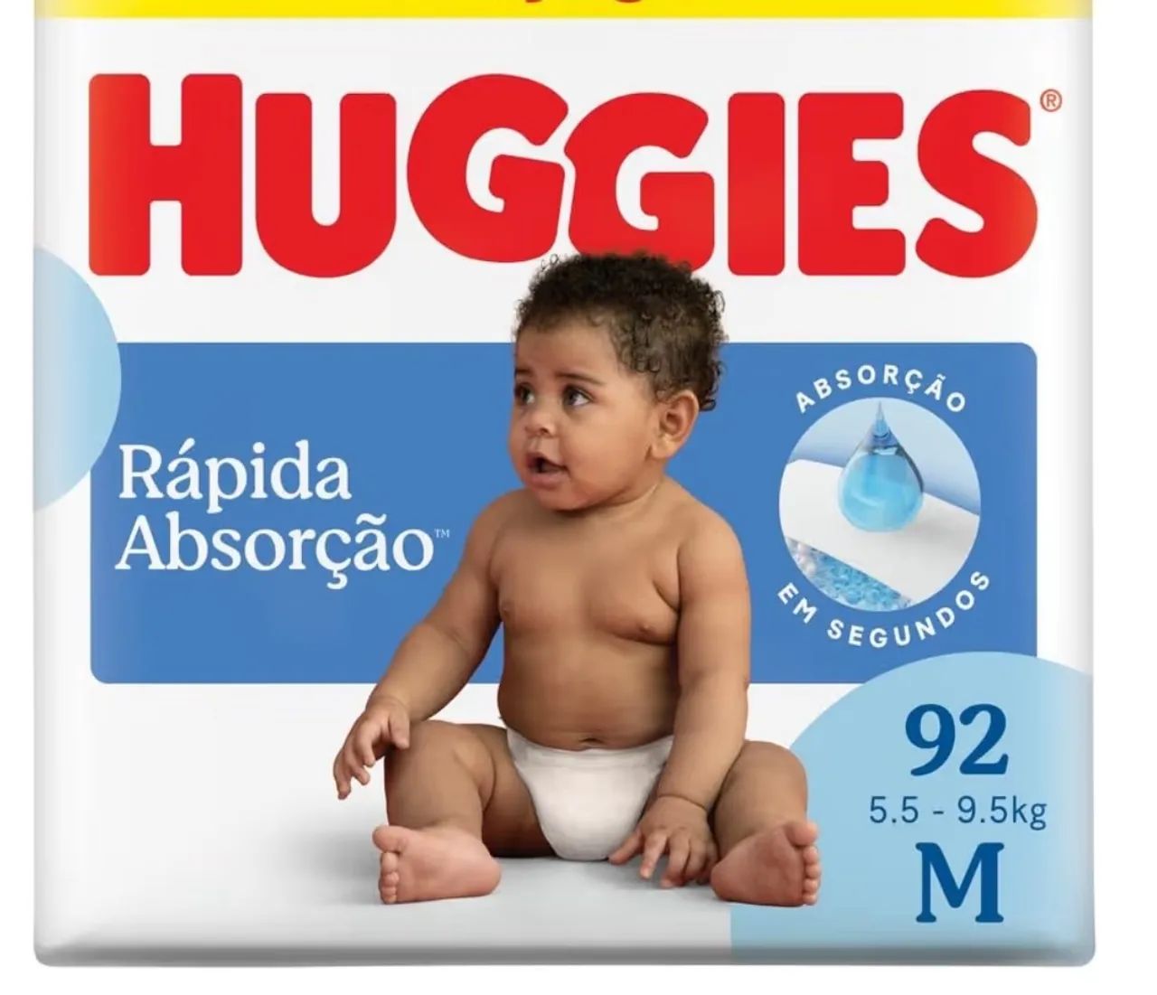 Fraldas descartáveis 