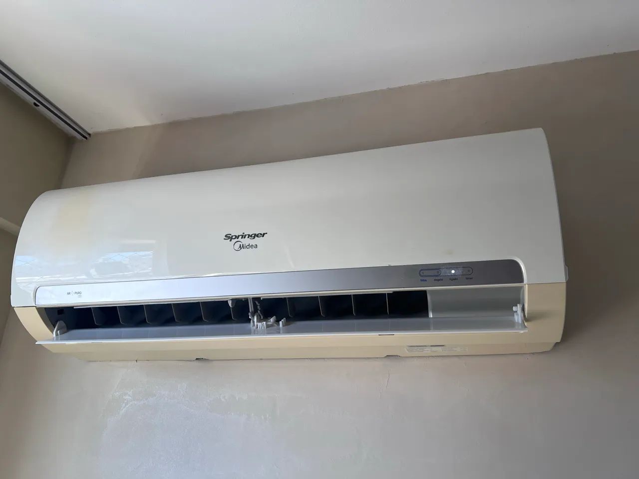 Ar condicionado 12.000 BTUS springer (MIDEA) AR + PURO 42MACA12S5