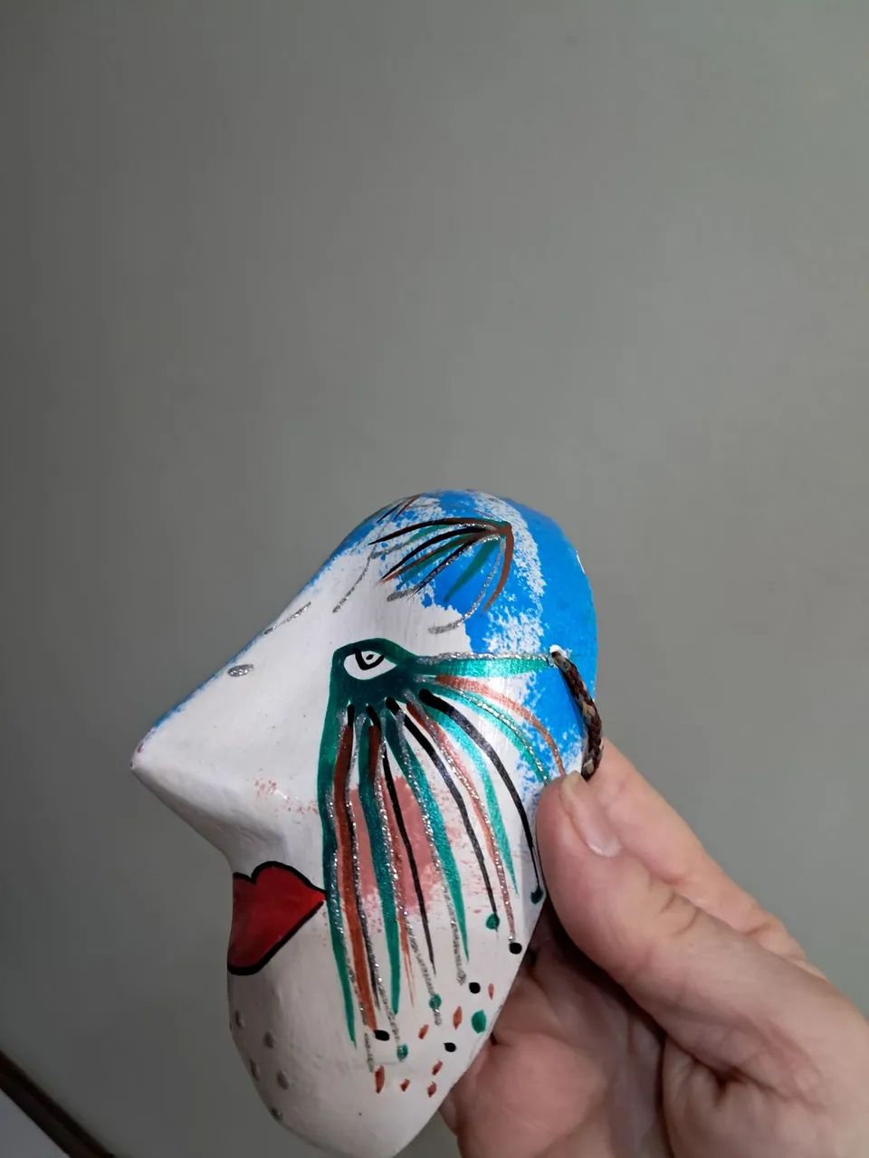 3 máscaras decorativas de parede vienenses - Foto 3