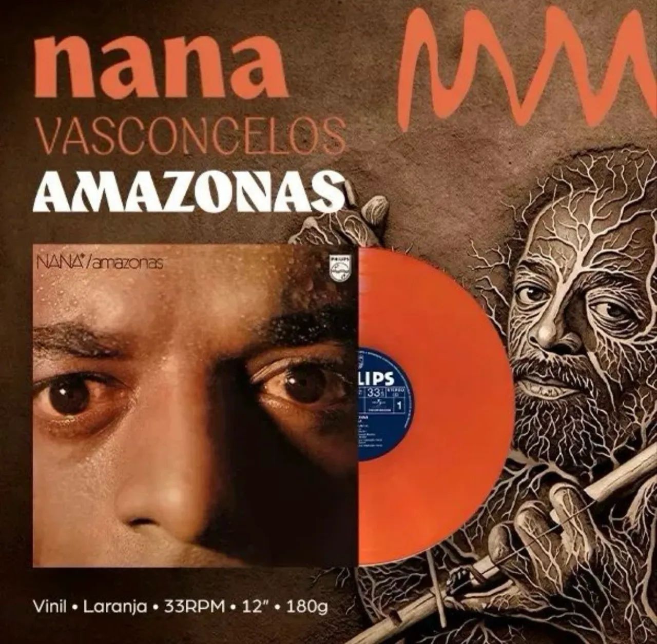 LP Nana Vasconcelos - Amazonas 