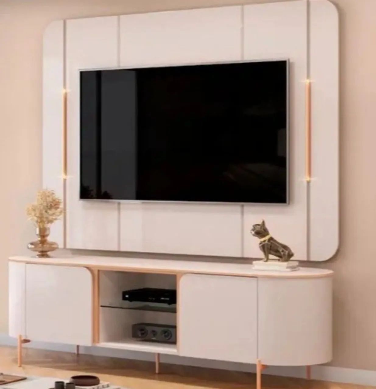 Rack + Painel Mônaco TV-65! Pronta Entrega! - Foto 3