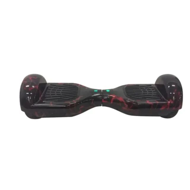 Hoverboard Skate Elétrico 6,5 Polegadas Bluetooth com Led 80KG NOVO - Foto 3