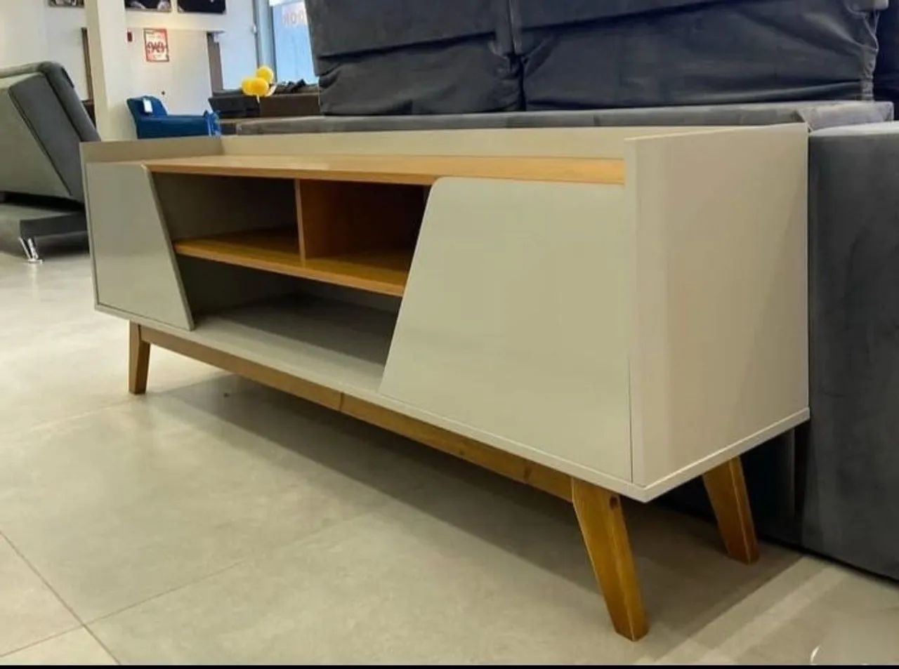 RACK TURIM  EM MDF P TVS ATÉ  65  - Foto 2