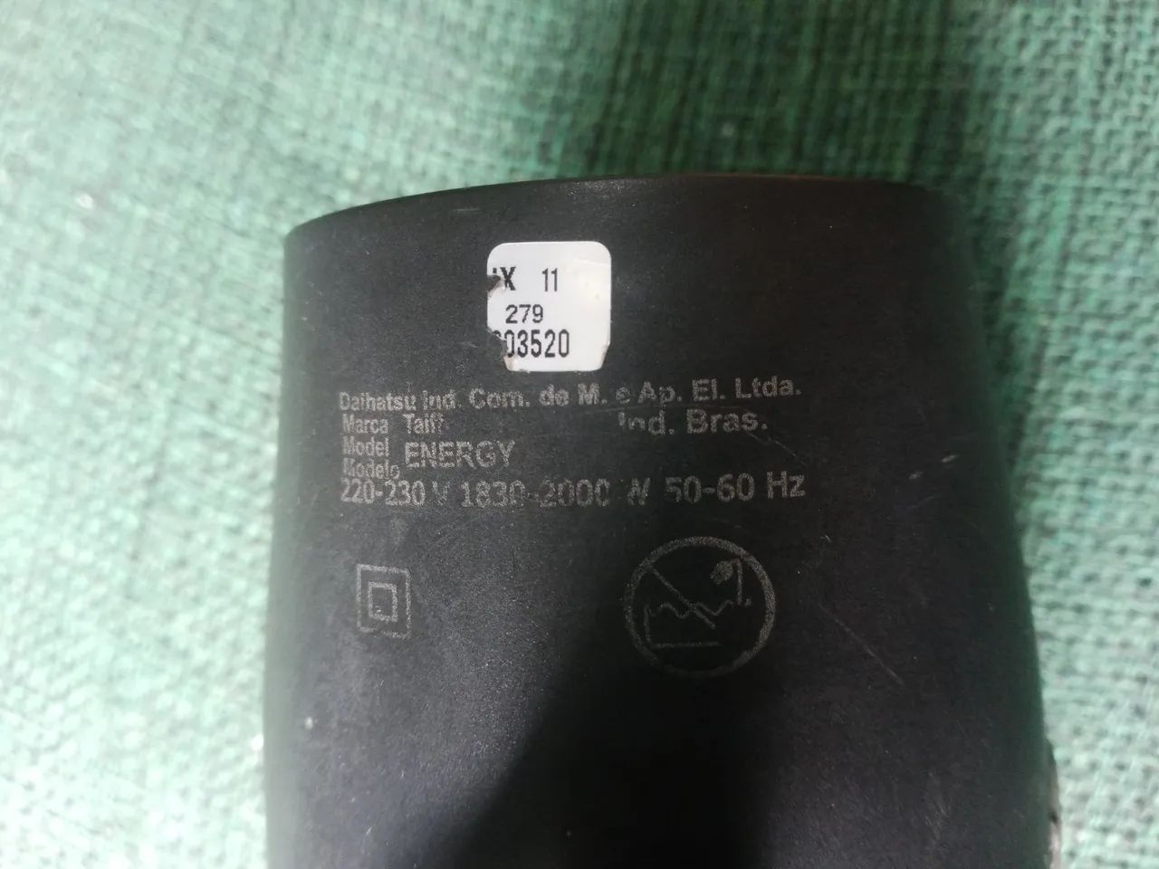 Secador Taiff Energy 220 Volts  - Foto 6