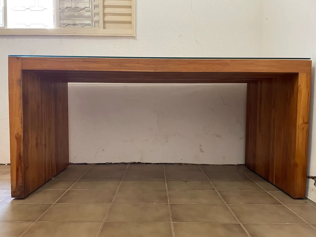 Lote com 3 Mesas Madeira Teca Maciça - Foto 4