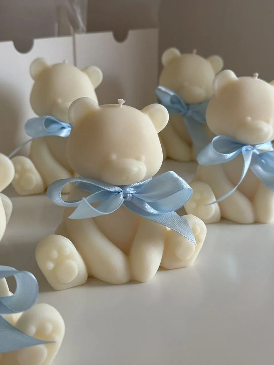 Velas ursinho 9cm lembrancinhas 