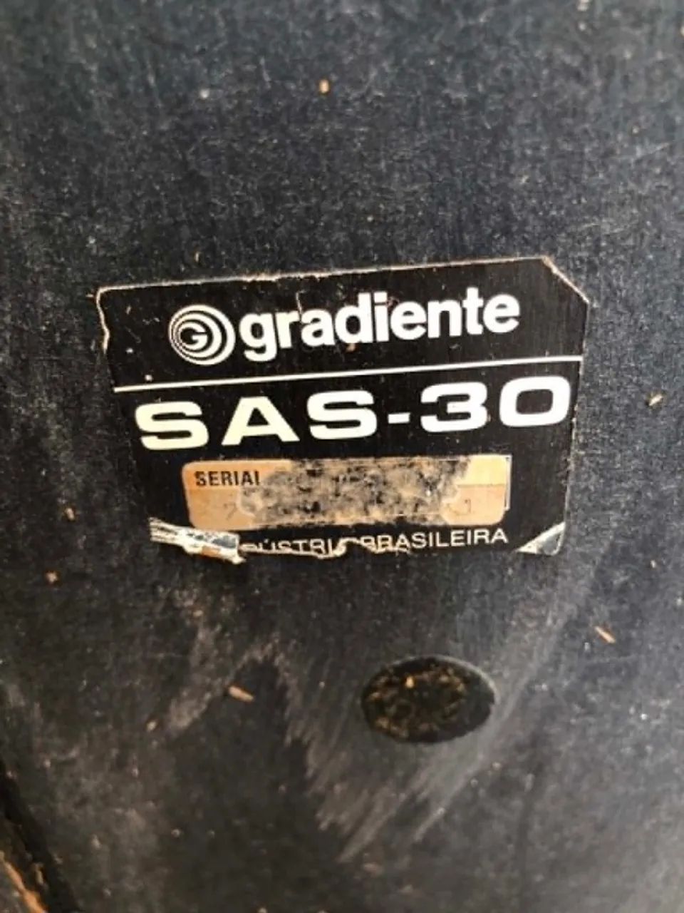 Par de Caixas Ativas Gradiente SAS-30 Stereo Active System - Raras - Foto 3