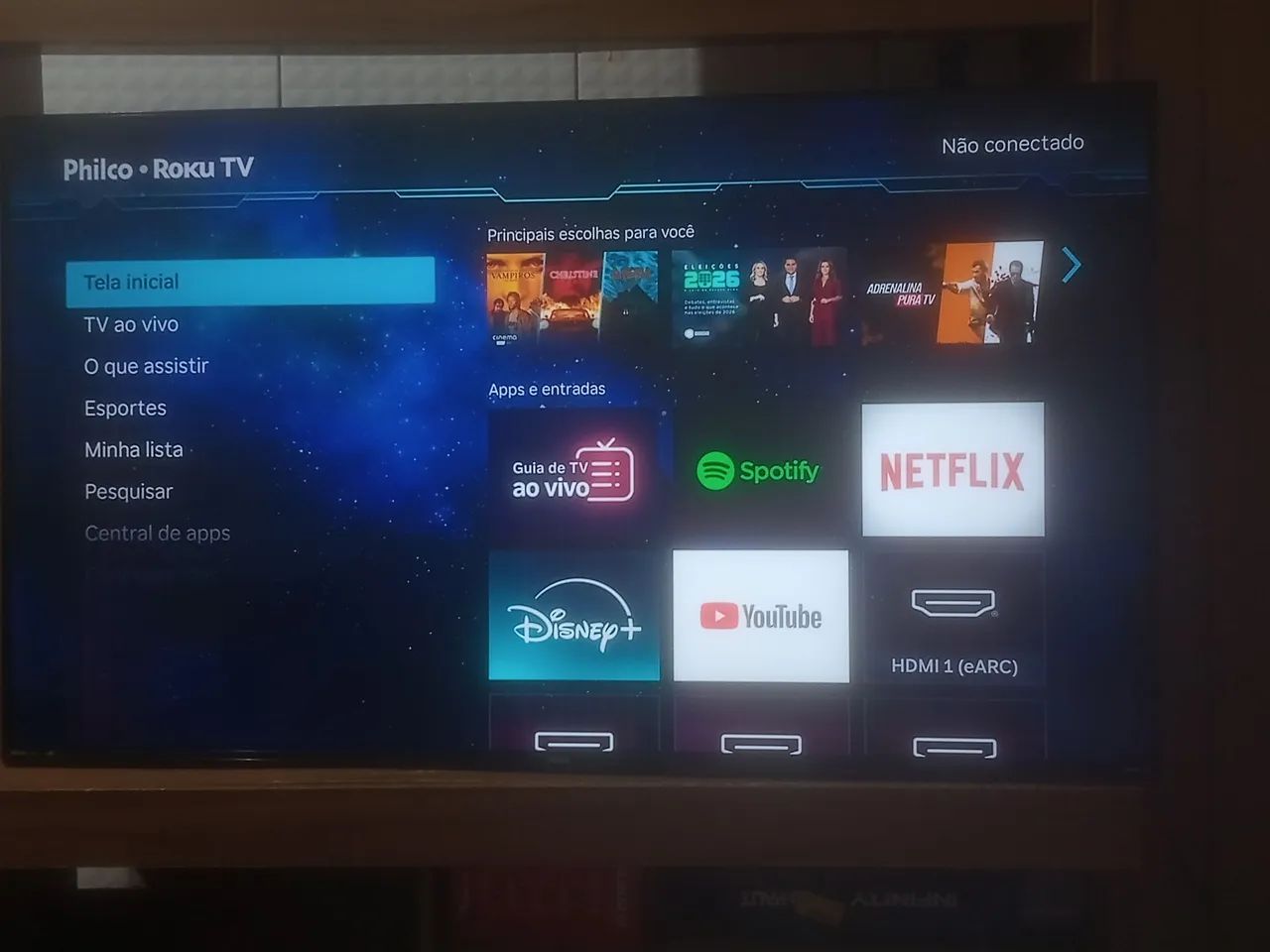 Tv Smart Philco Full HD 50 Polegadas Funcionando Perfeito 