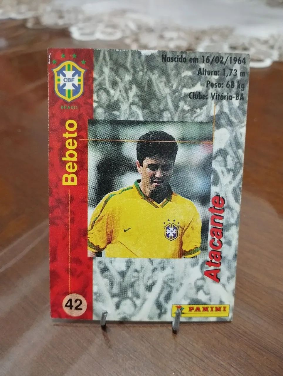 Card da Coca Cola de 1997