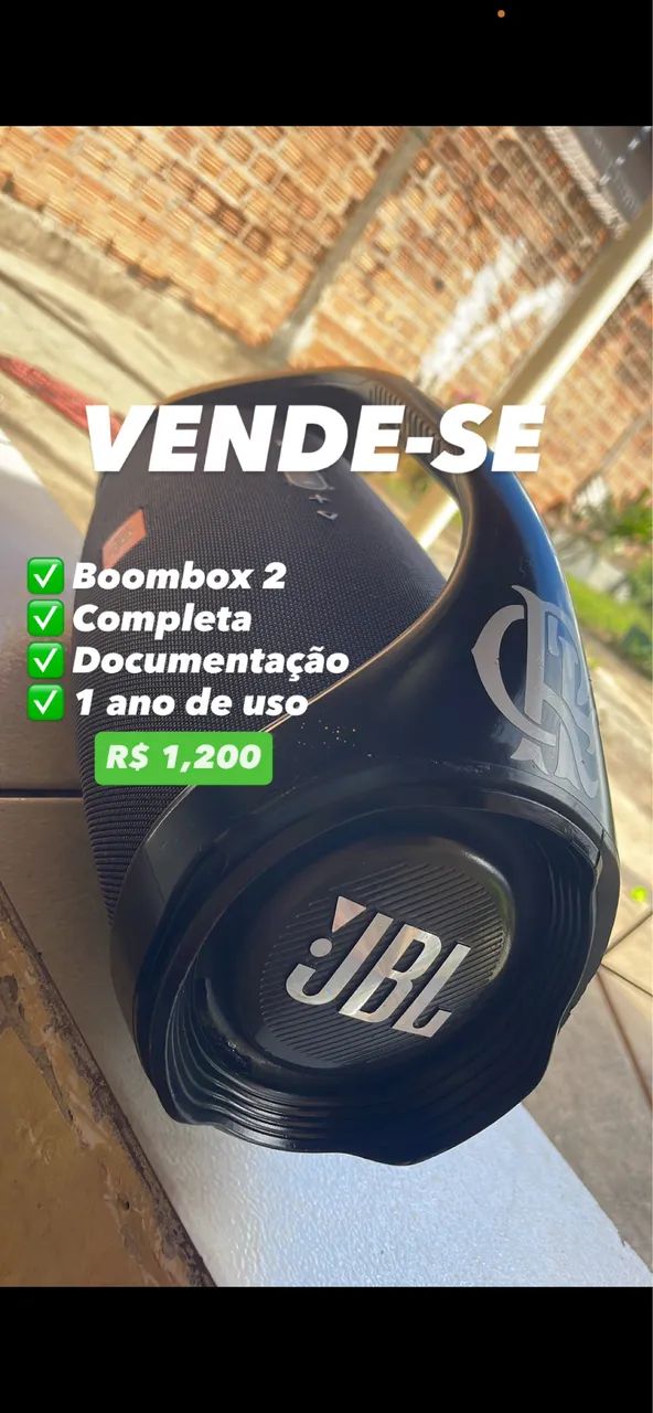 VENDE-SE BOOMBOX JBL 2 - Foto 2