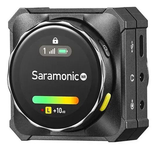 Microfone Sem Fio Duplo Saramonic Blinkme B2 Camera Celular - Foto 3