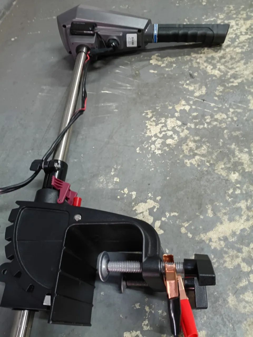 Motor eletrico marine phanton 54lb - Foto 4