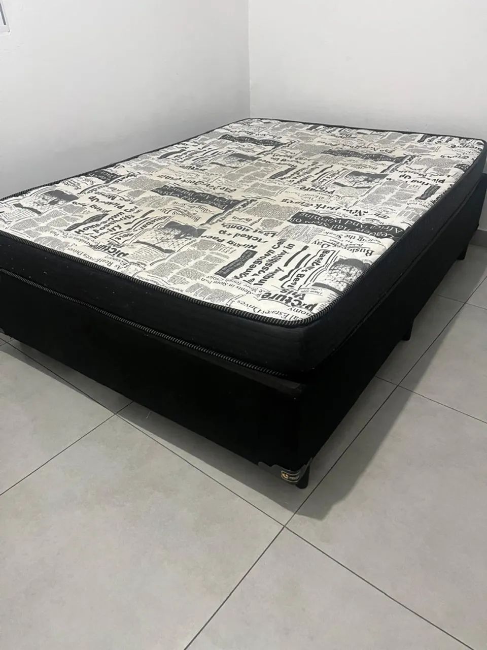 Cama box casal, colchão e box  - Foto 2
