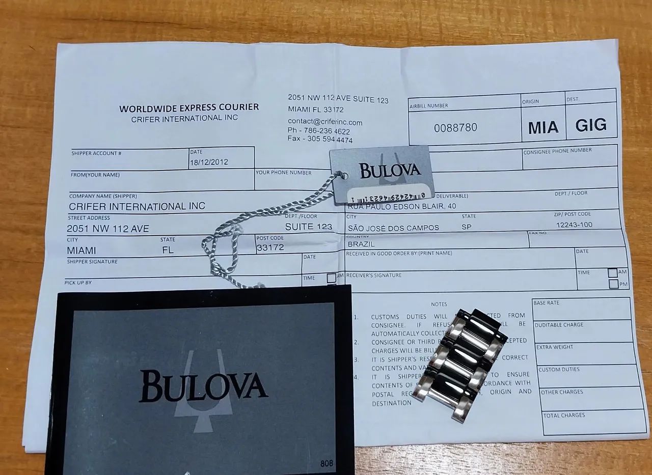 Relógio de luxo original  Bulova - Foto 3