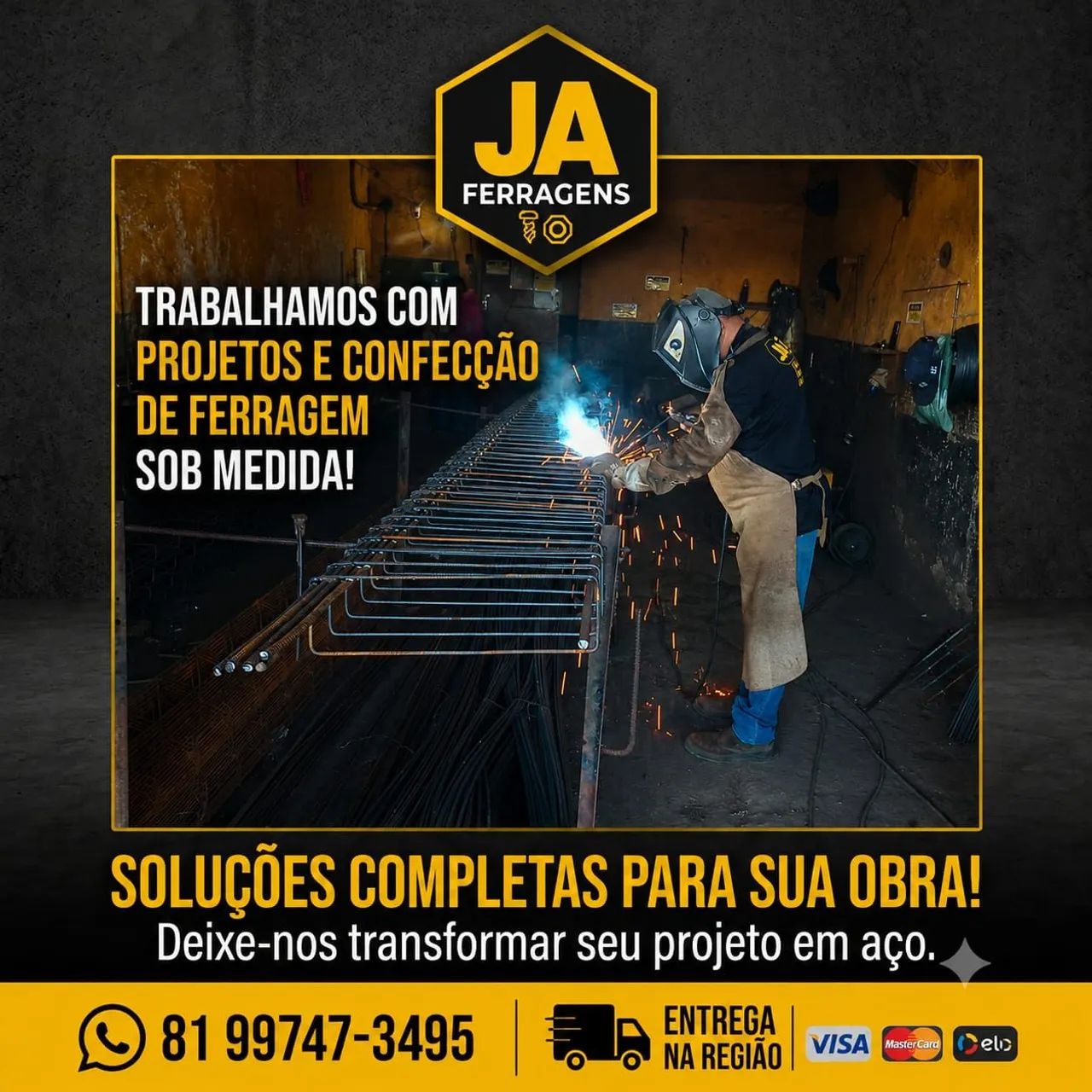 Ferragens para projetos 