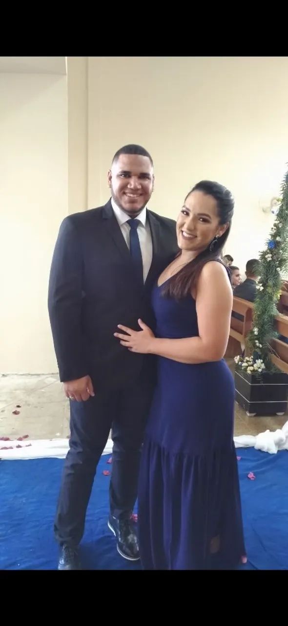 Vestido de festa azul - Foto 3
