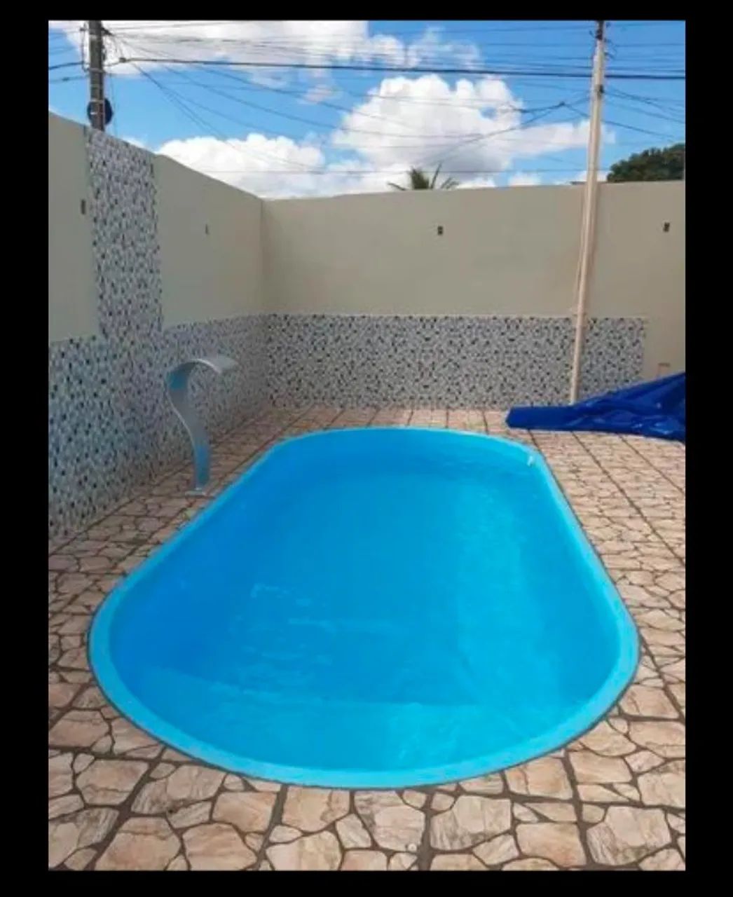 Piscina de Fibra instalada 6 mts com rápida instalação  - Foto 2