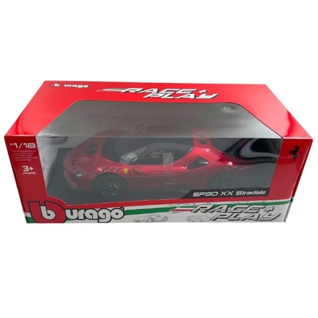 Ferrari Sf90 Xx Bburago 1/18 (nova Na Caixa) - Foto 4
