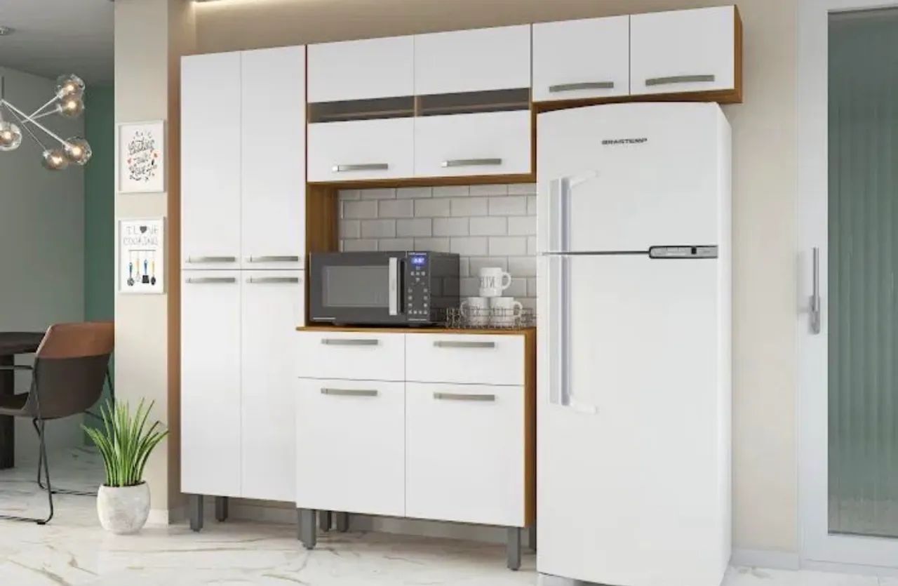 Cozinha vita com balcão 
