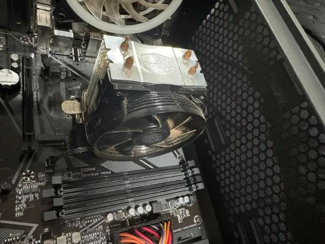 Cooler para Processador Cooler Master Hyper T20 AM4 - Faço Envio - Foto 2