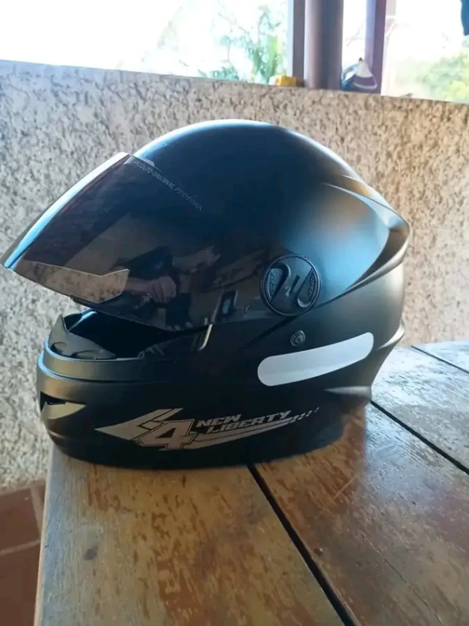 Capacete viseira fume 60