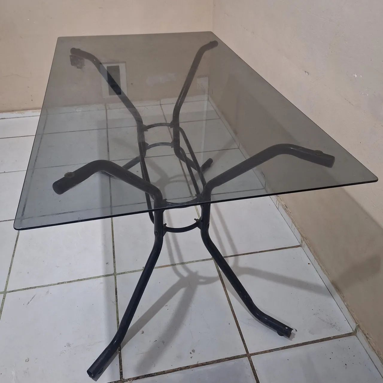Mesa de vidro à venda - R$ 250 - Foto 2