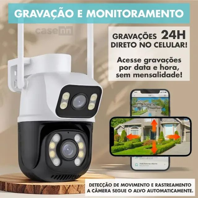 Câmera Segurança Ip Externa Wifi - Foto 3