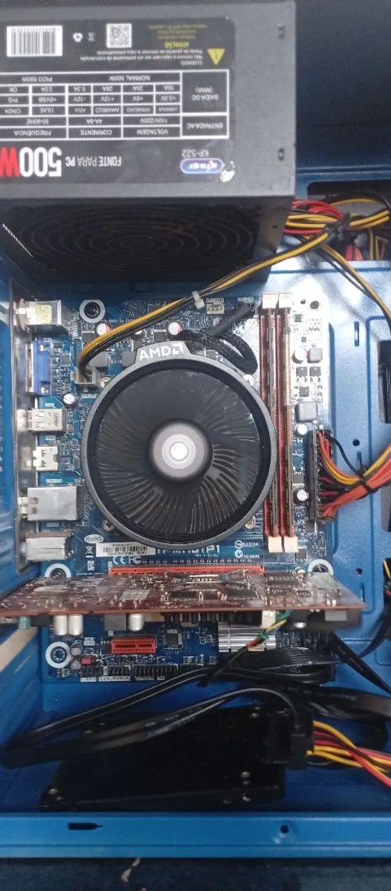PC DESKTOP COM processador i32120 8 GB RAM E PLACA DE VÍDEO  - Foto 2