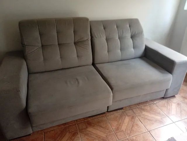 Sofá cinza  - Foto 2