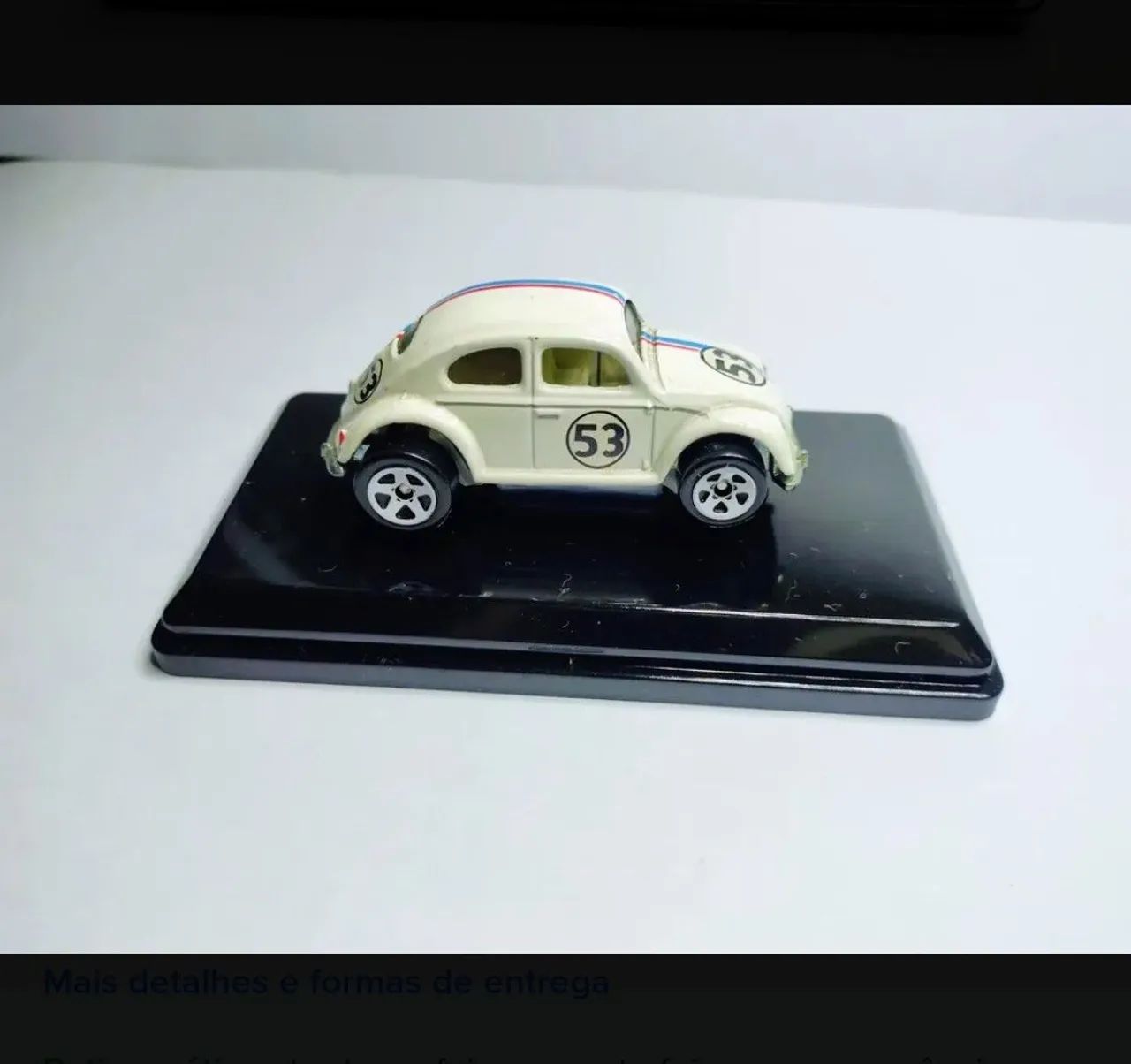 Fusca Hot Wheels Herbie  - Foto 5