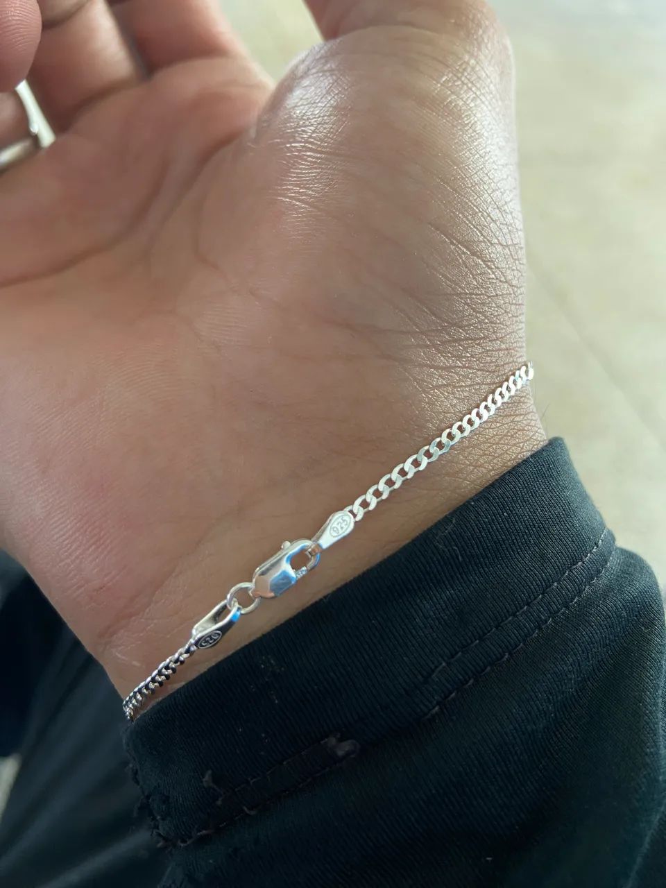Pulseira Grumet Prata 925