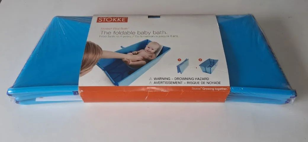 Banheira Infantil Portátil Flexi Bath Stokke - Foto 2
