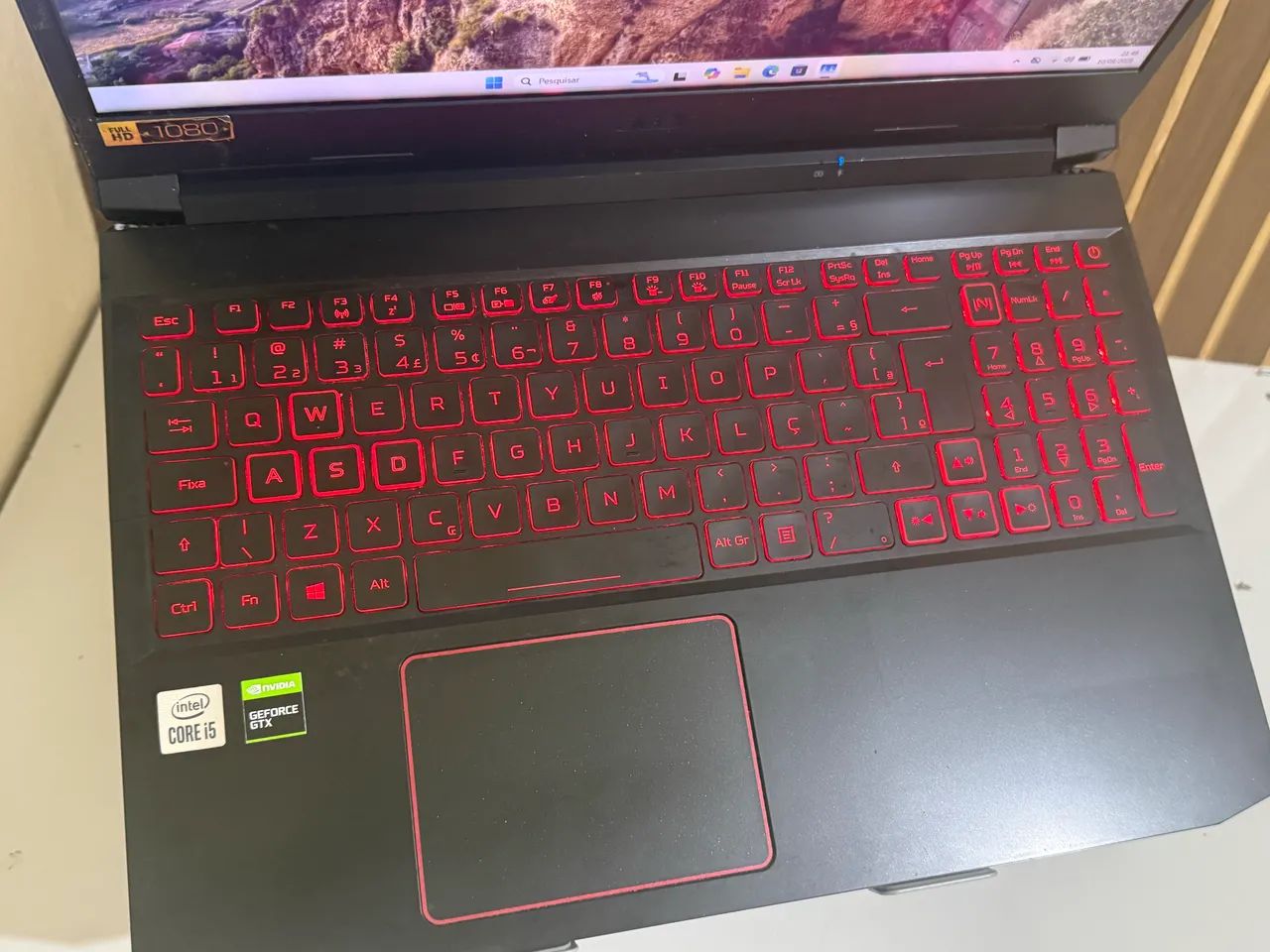 Acer nitro 5, i5 10th, 8gb de ram! GTX 1650 4gb! Aceito trocas ! Leia o anúncio !