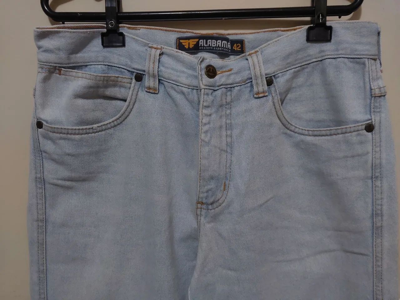 Calça Jeans Alabama Azul Claro TAM 42 - Foto 3