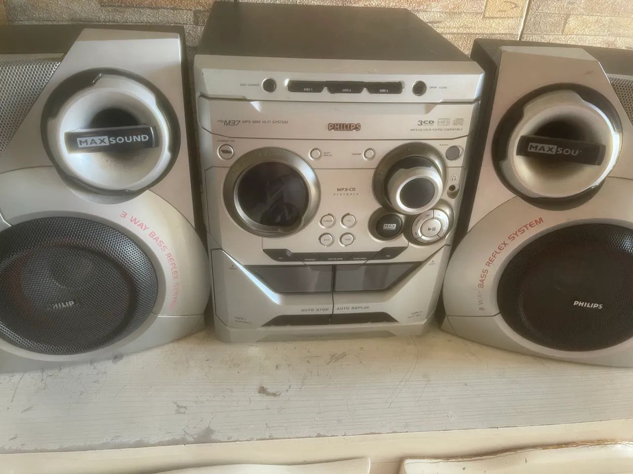 Aparelho Som 3 em 1 Philips 