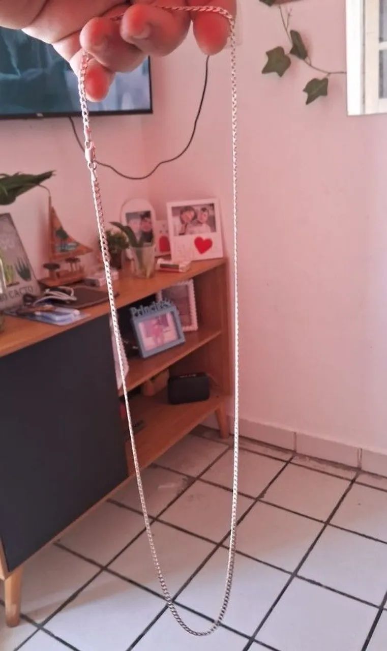 Vendo corrente de prata 925