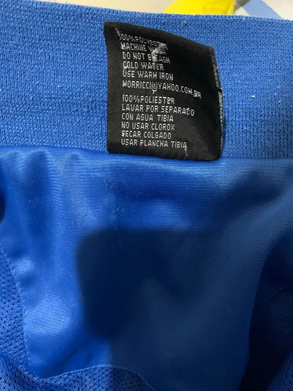 Blusa Moleton seleção argentina azul g - Foto 4