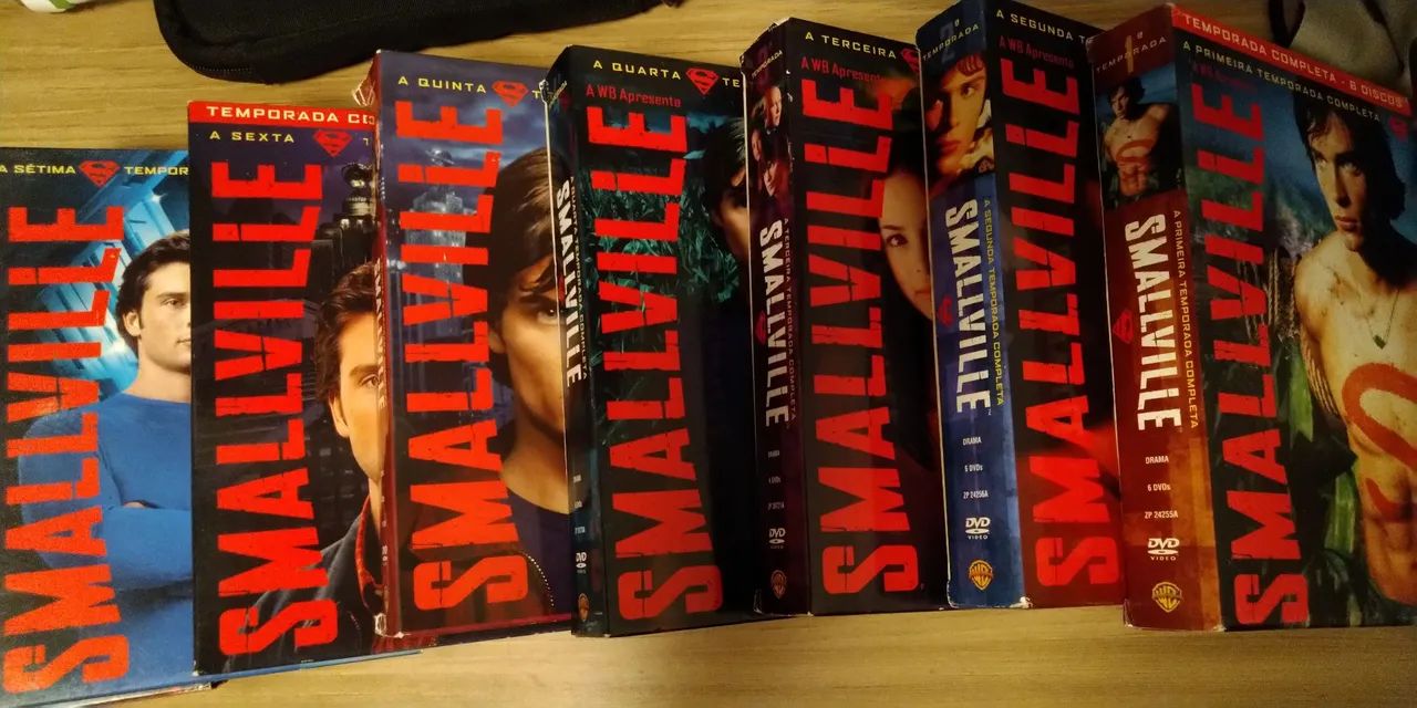 Coleção DVDs Smallville - Completo 