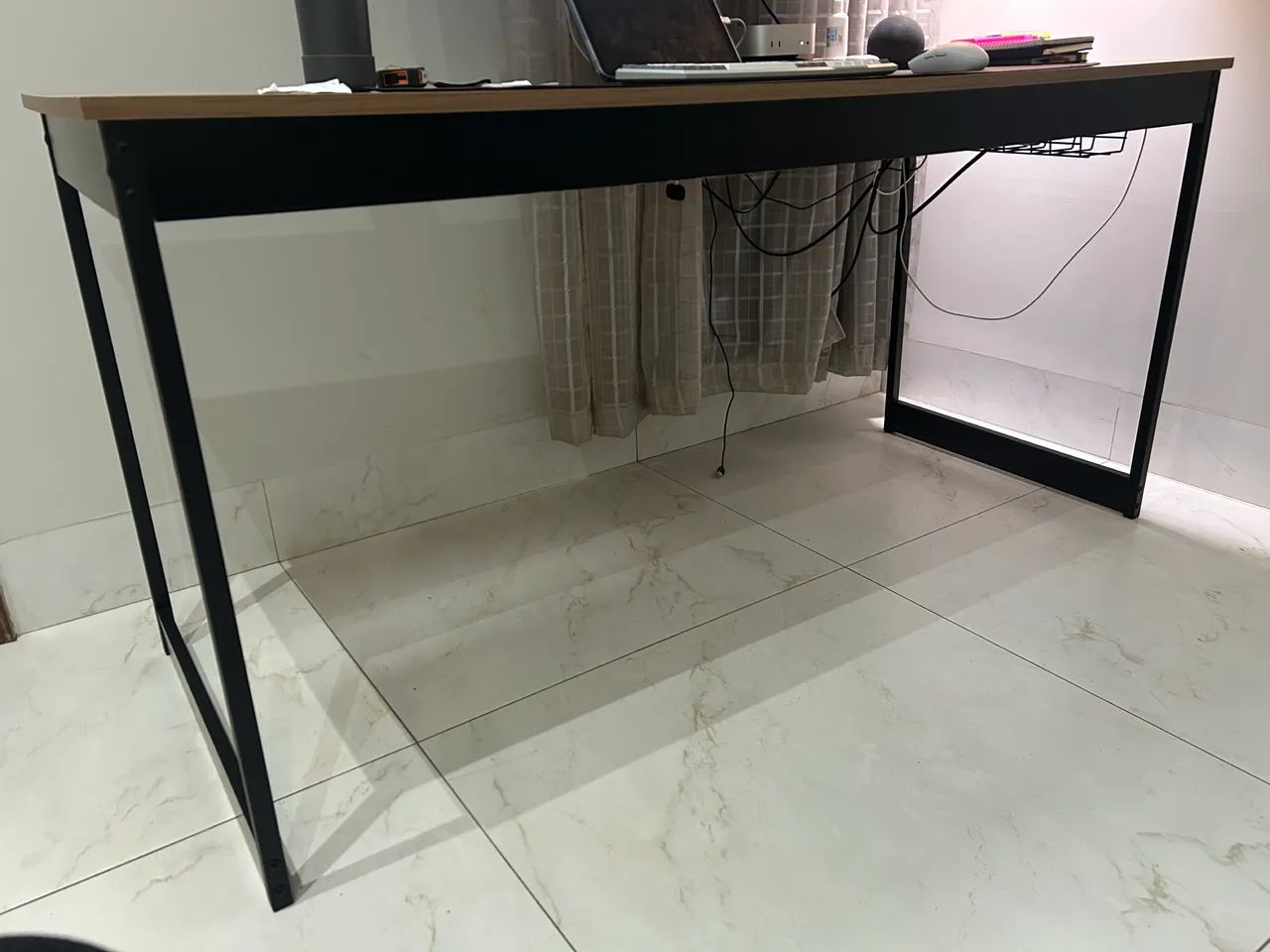 Mesa de trabalho escrivaninha home office - Foto 2