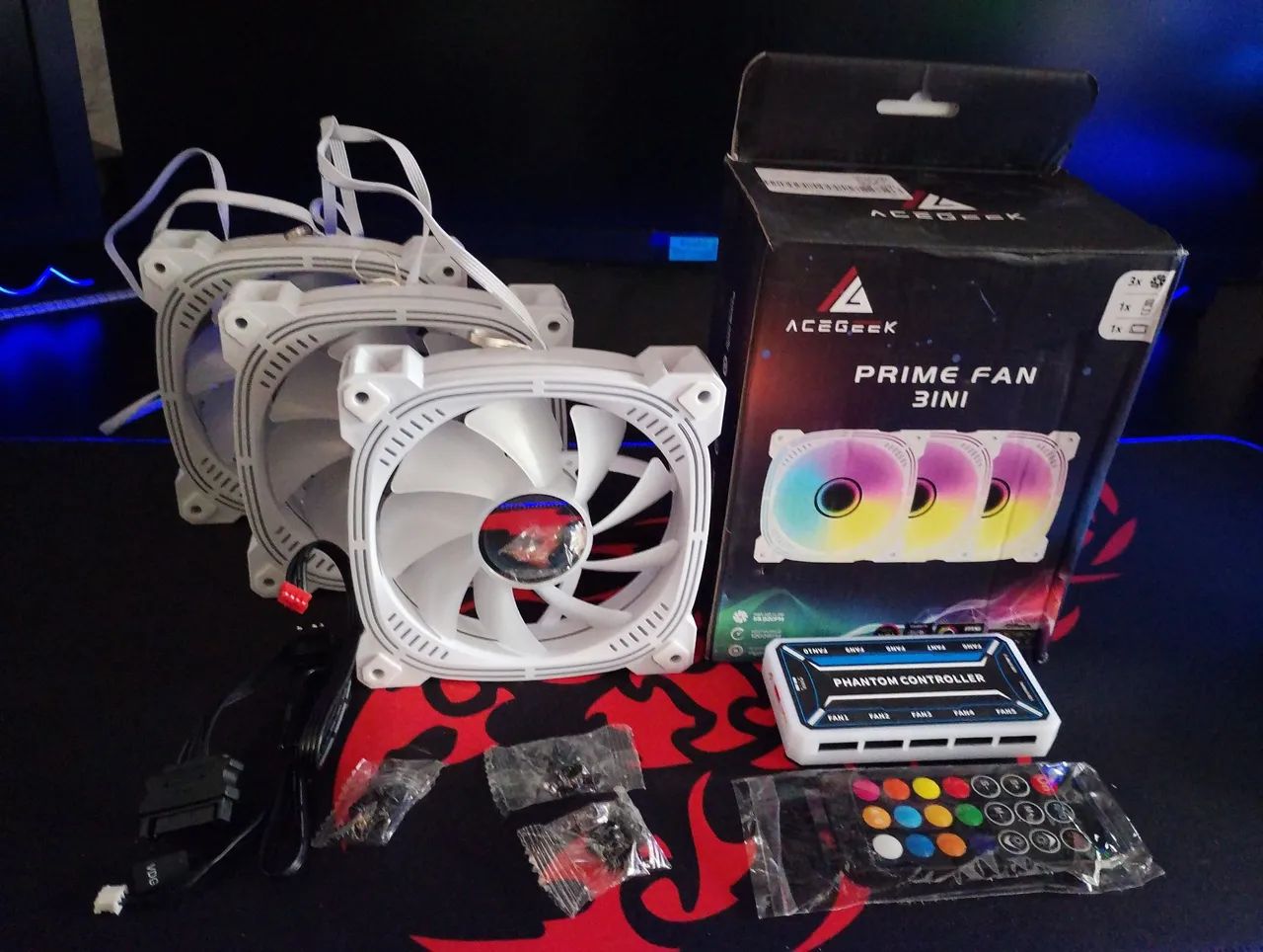 Kit FAN acegeek prime, com controladora - Foto 2