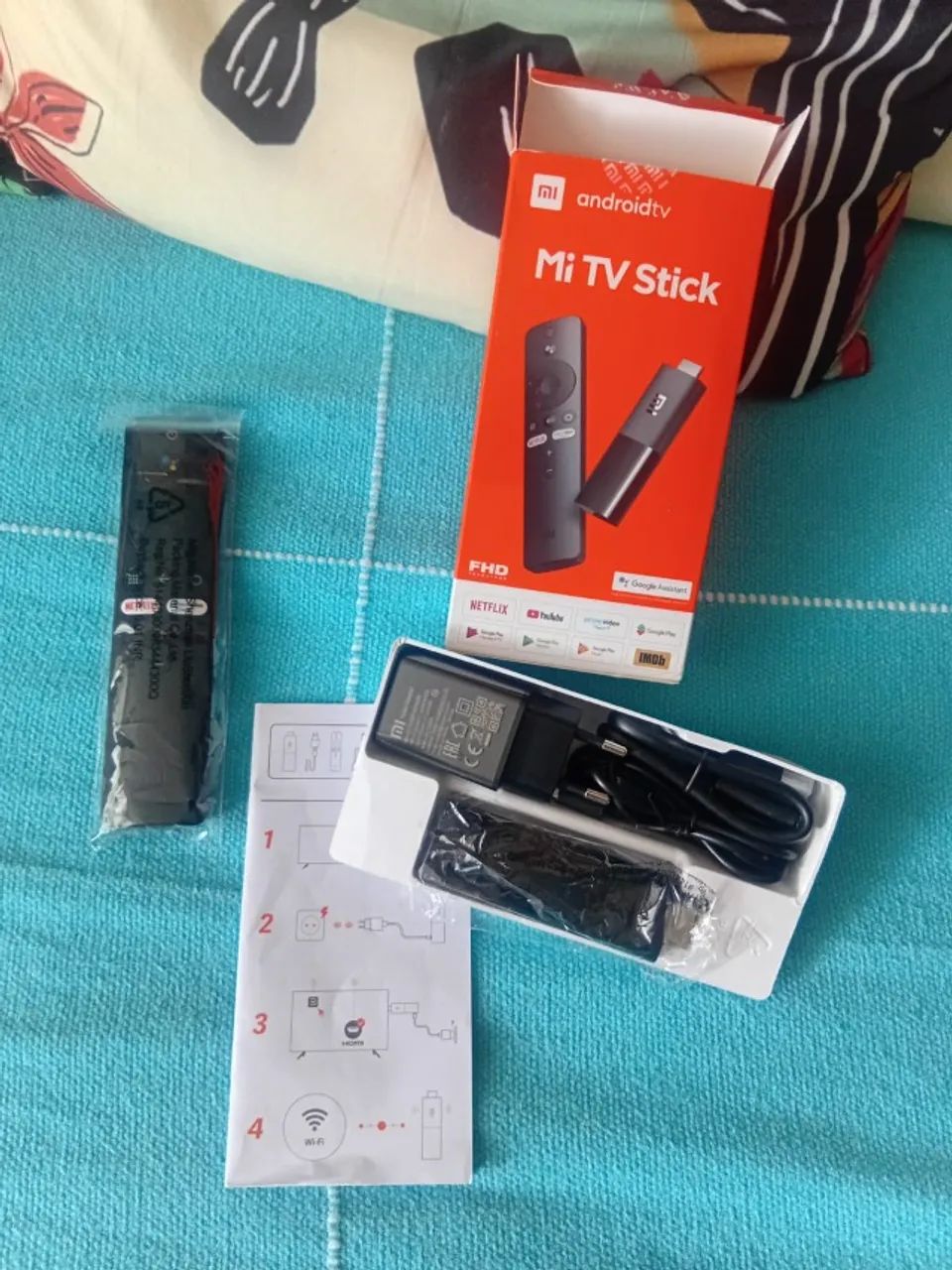 Xiaomi Mi Tv Stick Resolução FHD (1080p) 8GB armazenamento com Google assistente - NOVO!!! - Foto 2