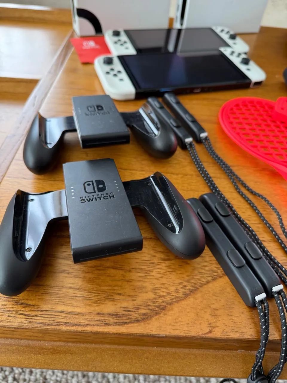 ? Nintendo Switch OLED Branco - Completo + Acessórios - Foto 3