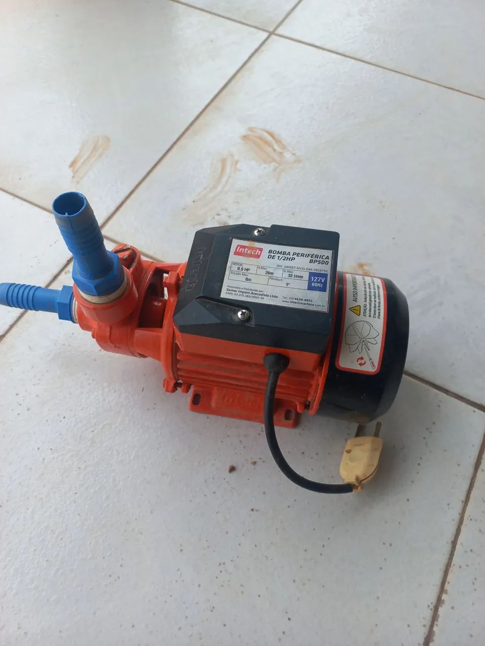Bomba Periférica de 1/2 HP - Foto 5