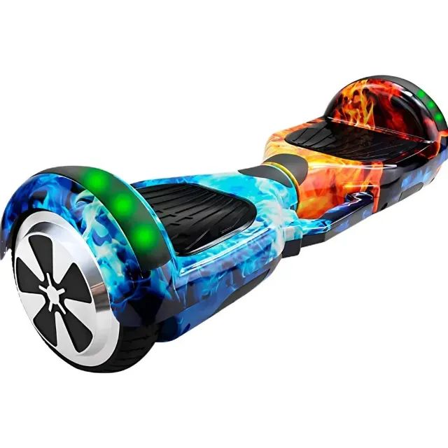 Hoverboard Skate Elétrico 6,5 Polegadas Bluetooth com Led 80KG NOVO - Foto 2