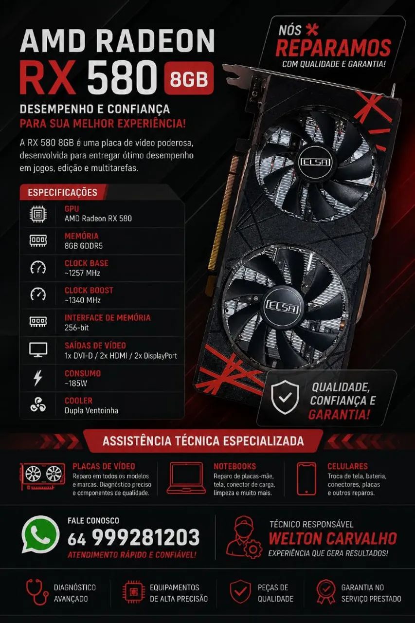 Reparos em placas de vídeo. - Foto 3