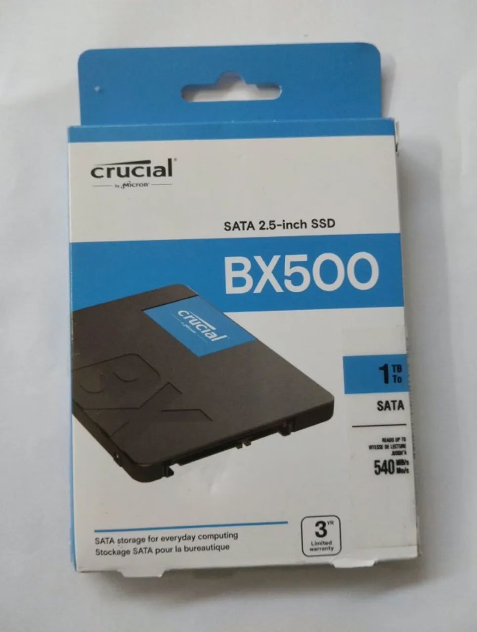 SSD Crucial BX500 1TB SATA III 2.5