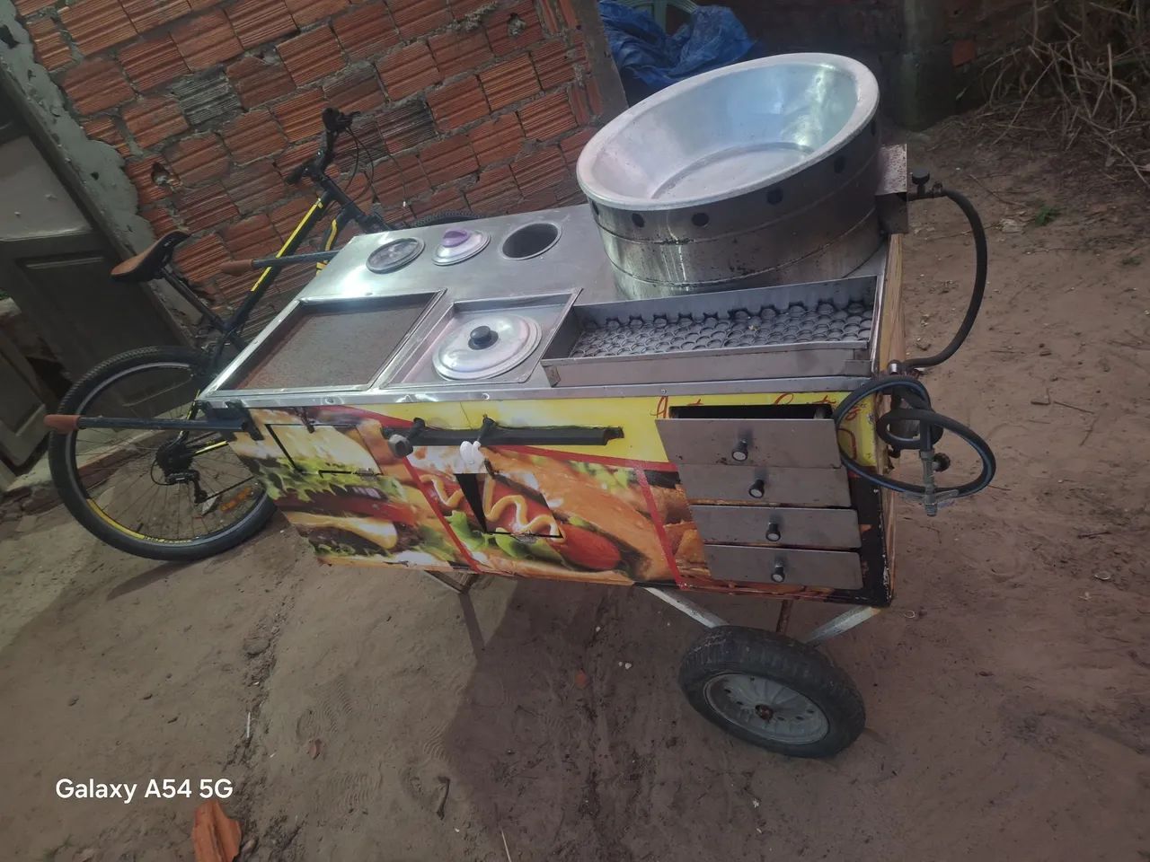 CARRINHO DE LANCHE AMBULANTE 