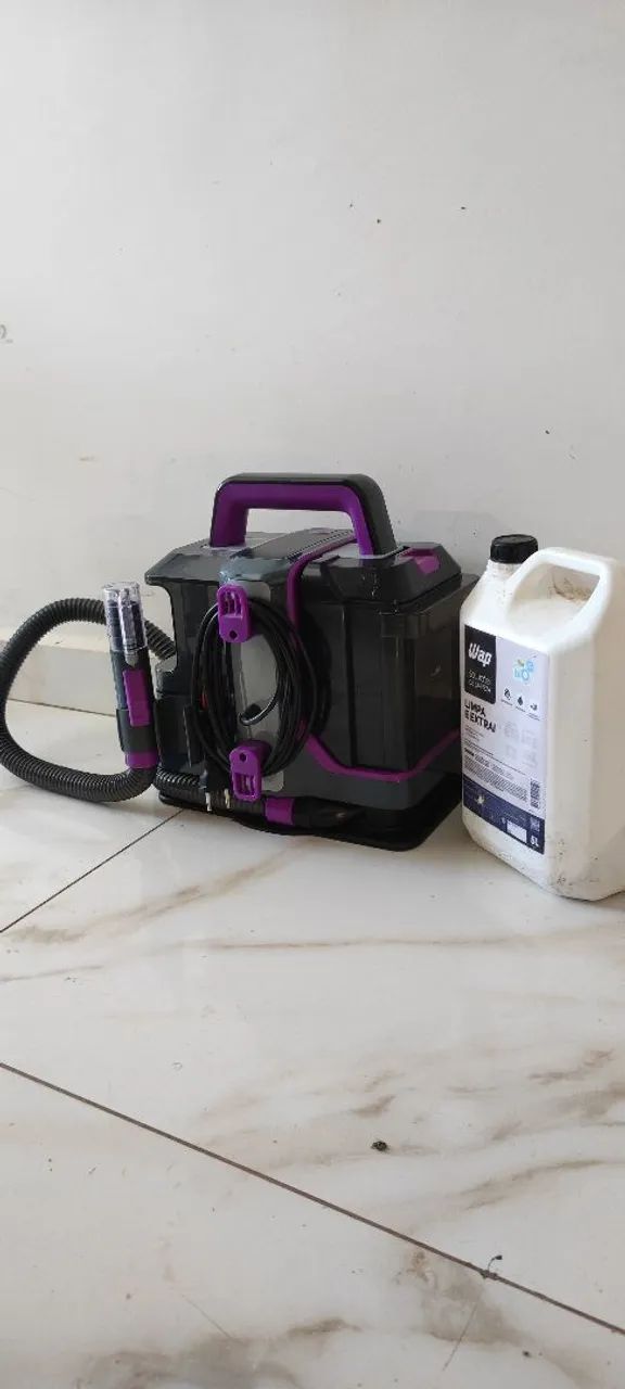 Extratora Portátil Wap Spot Cleaner <br><br>SOLUÇÕES DEUMFEZA<br><br>LIMPA<br><br>E EXTRAI - Foto 2